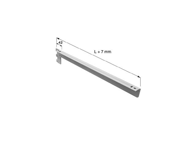 NX-413 R \ Кронштейн для полок, глубиной 400 мм (NEO.035R.CH)